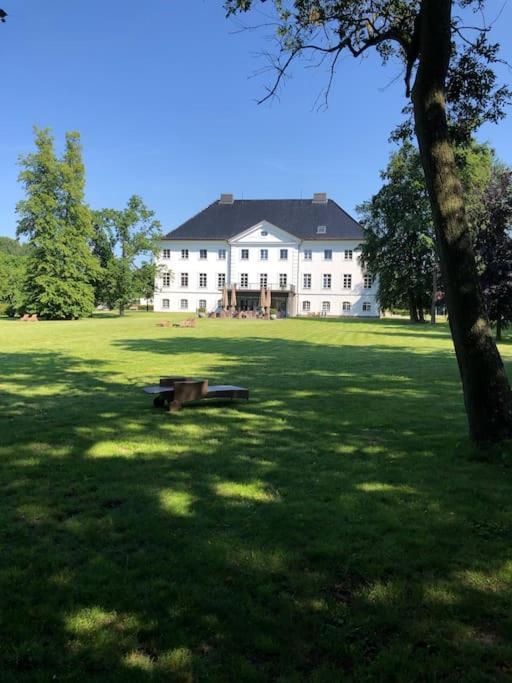 Reetdachhaus Seasons Mit Kamin & Sauna Gross Schwansee Exterior photo